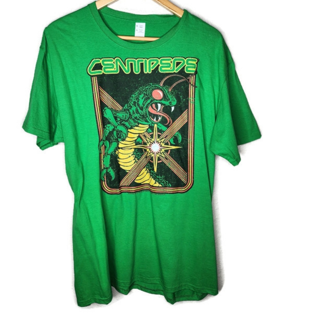 Atari Centipede Green T-Shirt Size L New Without Tags